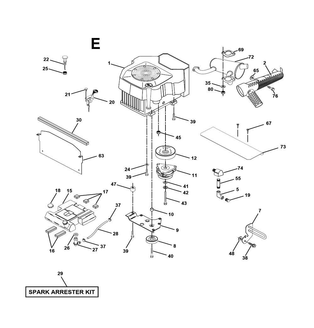 GTH 250-(954140104A)-Husqvarna-PB-4Break Down